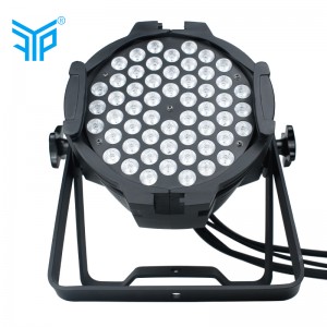 factory wholesale professional  54*3w outdoor wall washer par light RGBW LED source  with high quality